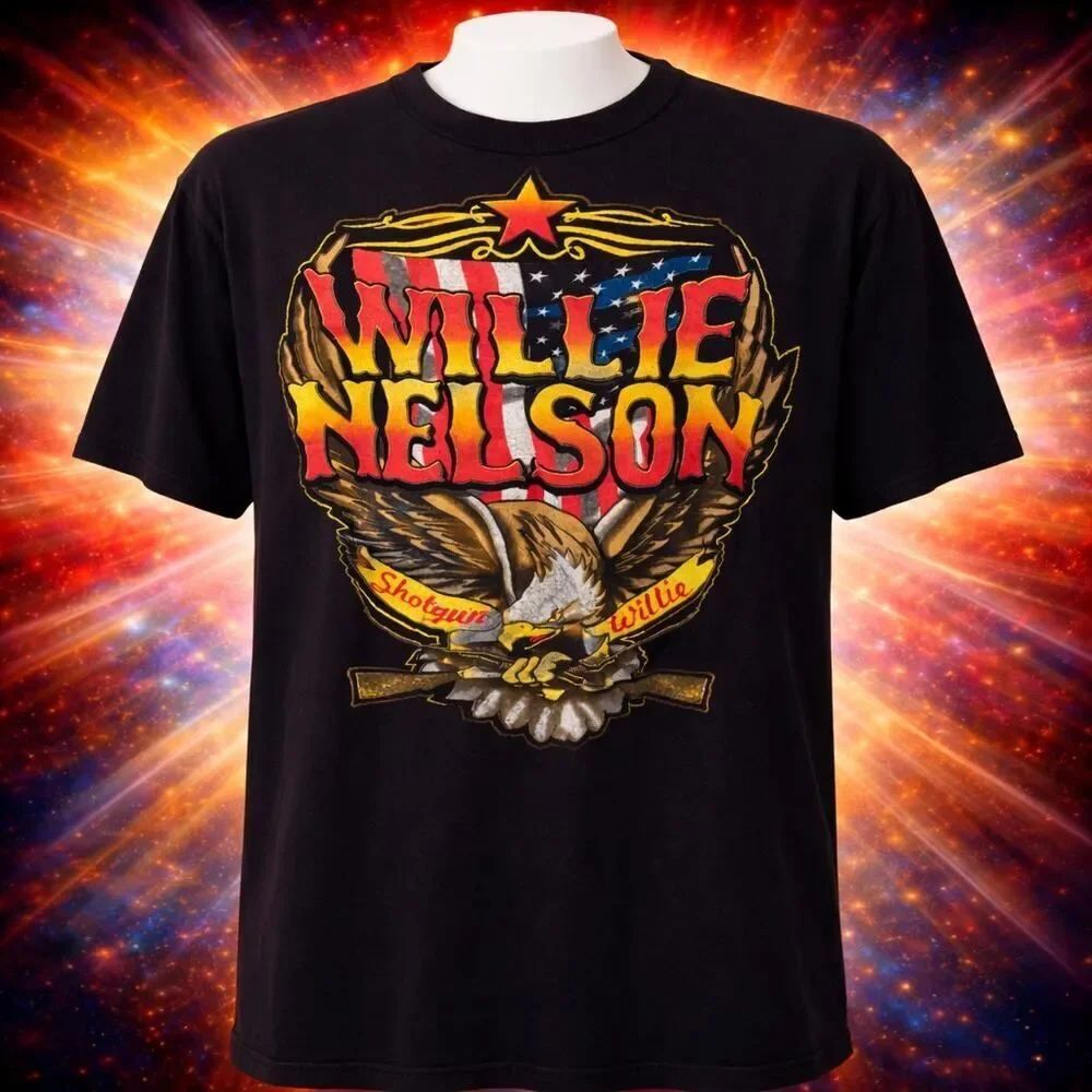 Willie Nelson Shotgun Zion Rootswear Shirt XXL Country Music